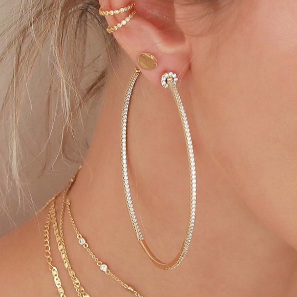 Adornmonde Coen Hoop Earrings - Picture 5 of 6